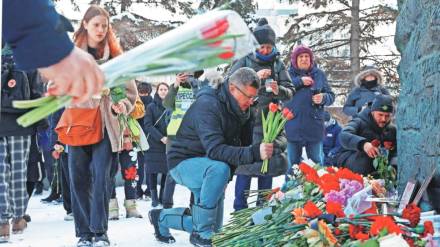 177 people detained across russia at rallies prompted after alexei navalny death