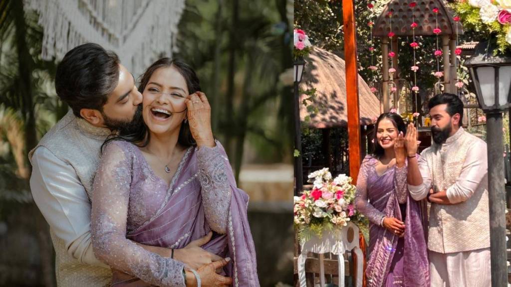 Titeeksha Tawde And Siddharth Bodke Engagement marathi news Titeeksha Tawde And Siddharth Bodke Engagement marathi news