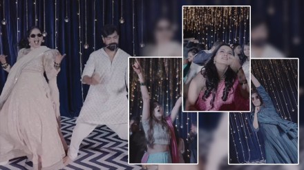 titeeksha tawde siddharth bodke share sangeet ceremony video