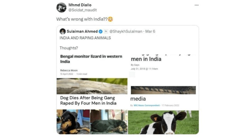 What's wrong with India Story behind the viral trend