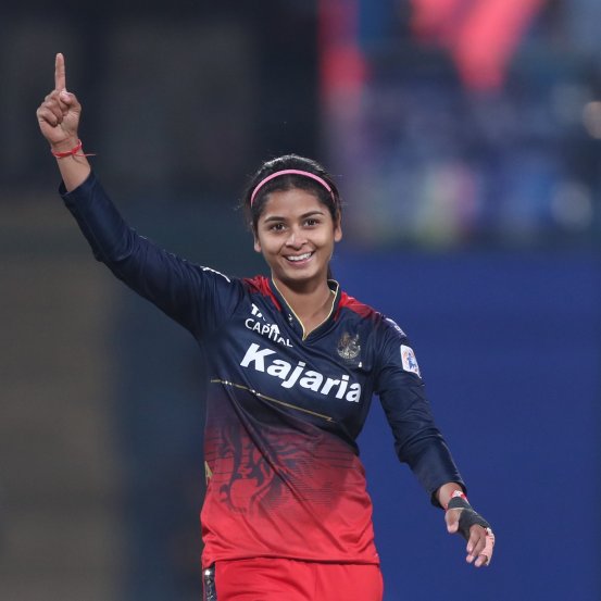 Purple Cap to Shreyanka Patil for taking most wickets in WPL 2024