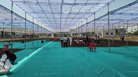 A special traditional Holi organized by tribals for Rahul Gandhi in Nandurbar A special traditional Holi organized by tribals for Rahul Gandhi in Nandurbar