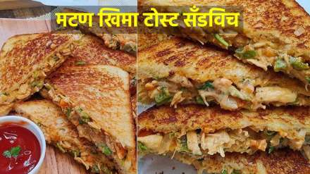 non veg recipe mutton keema toast sandwich recipe recipe how to make mutton keema toast sandwich at home