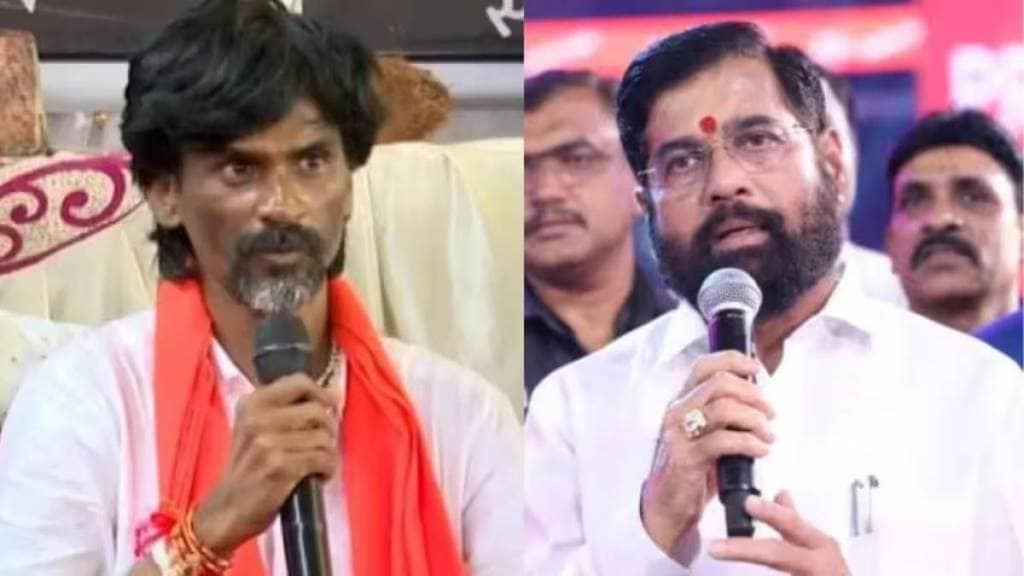 Manoj Jarange Patil criticizes Eknath Shinde