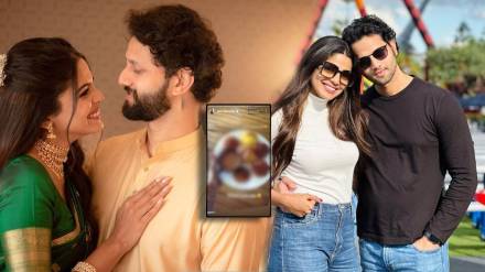 marathi actress Pooja Sawant enjoyed her mother's cooking malvani vade before flying