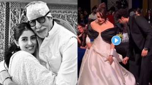navya naveli rumoured boyfriend Siddhant Chaturvedi helps Madhuri Dixit video viral