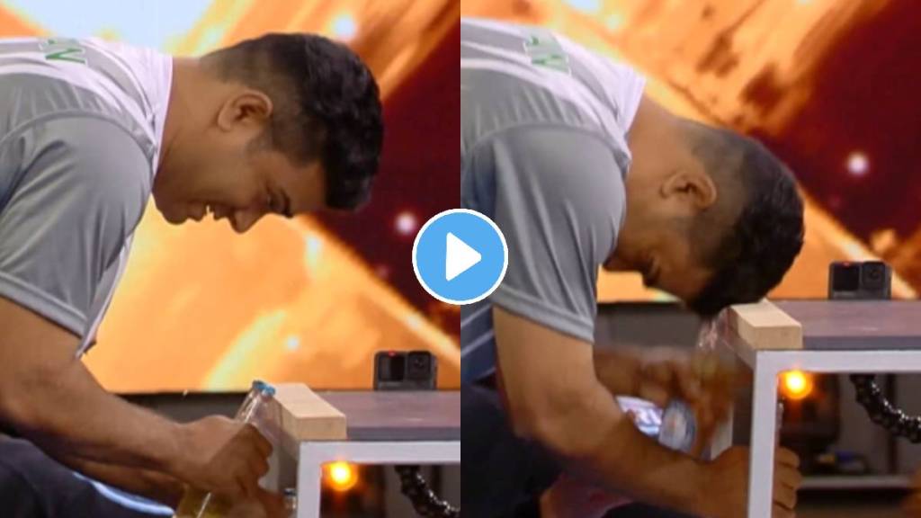 Watch: Man Removes Bottle Caps With His Head To Set World Record