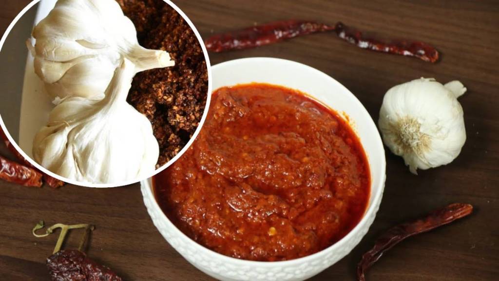 lasnachi chutney recipe in marathi Vidarbha Special Recipe