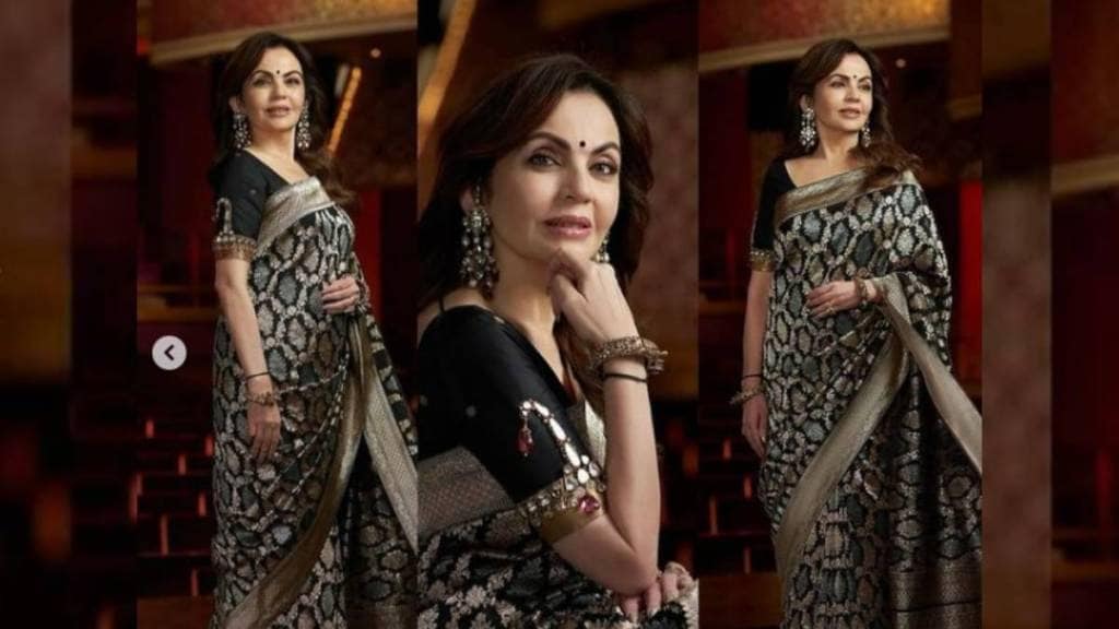 Nita ambani wears mughal jwellary worth 200 crore as a casual baajubandh Nita ambani jwellary collection