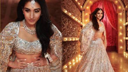 This lehenga of Ambani bahu Radhika Merchant took 5700 hours to make! Radhika Merchant lehenga price