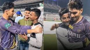 IPL 2024 Rahamanullah Gurbaz Gifts Batting Gloves to Young Fan at Eden Gardens