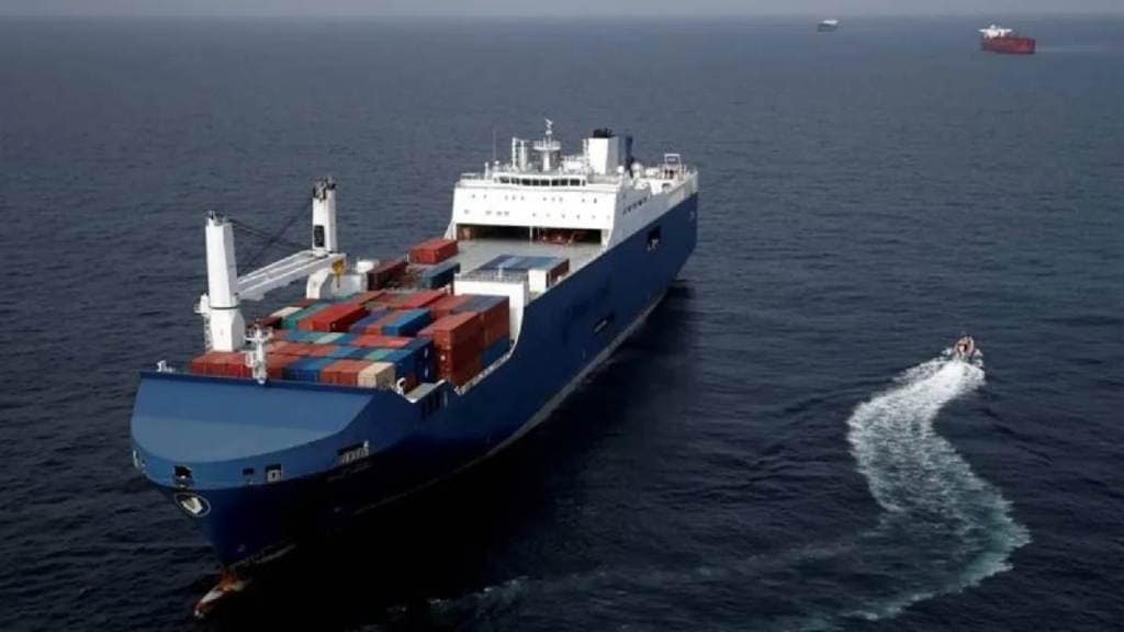 Pakistan ship from China Mumbai port