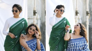 Priyadarshini Indalkar Shivali Parab Saree Look
