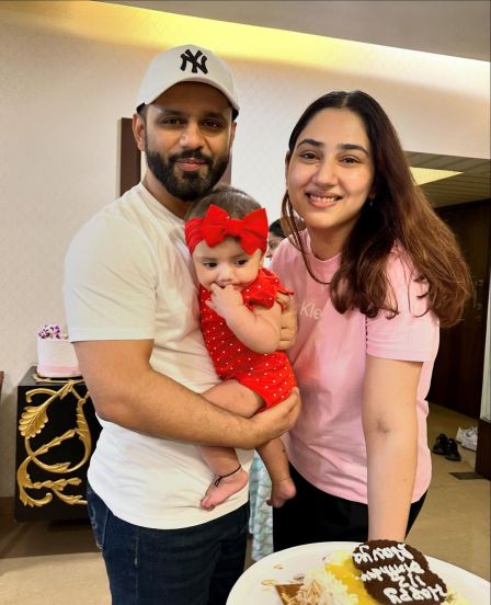 Rahul Vaidya Disha Parmar Daughter Birthday