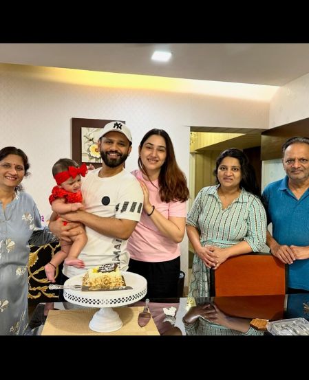 Rahul Vaidya Disha Parmar Daughter Birthday