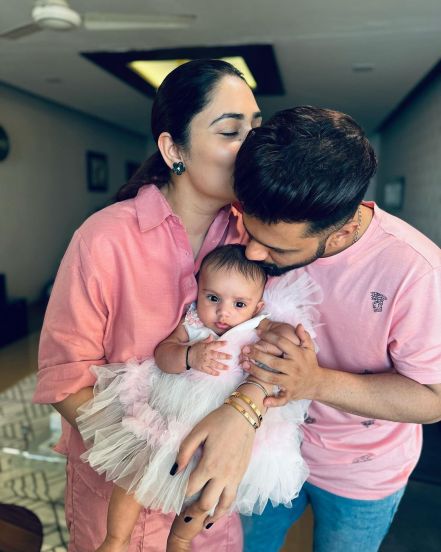 Rahul Vaidya Disha Parmar Daughter Birthday