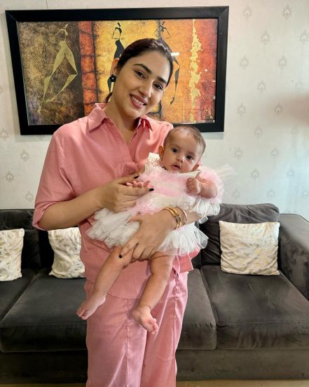 Rahul Vaidya Disha Parmar Daughter Birthday