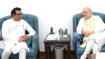 Raj thackeray and amit shah meet