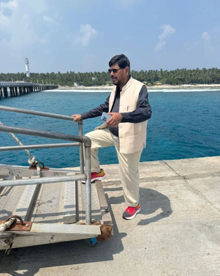 Ramdas Athawale in lakshadweep 1
