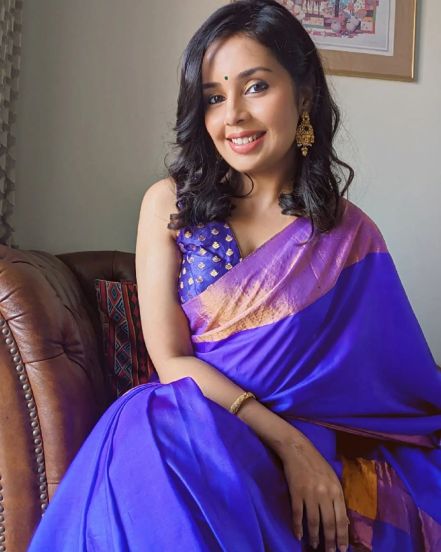 Shivani Rangole Kulkarni Saree