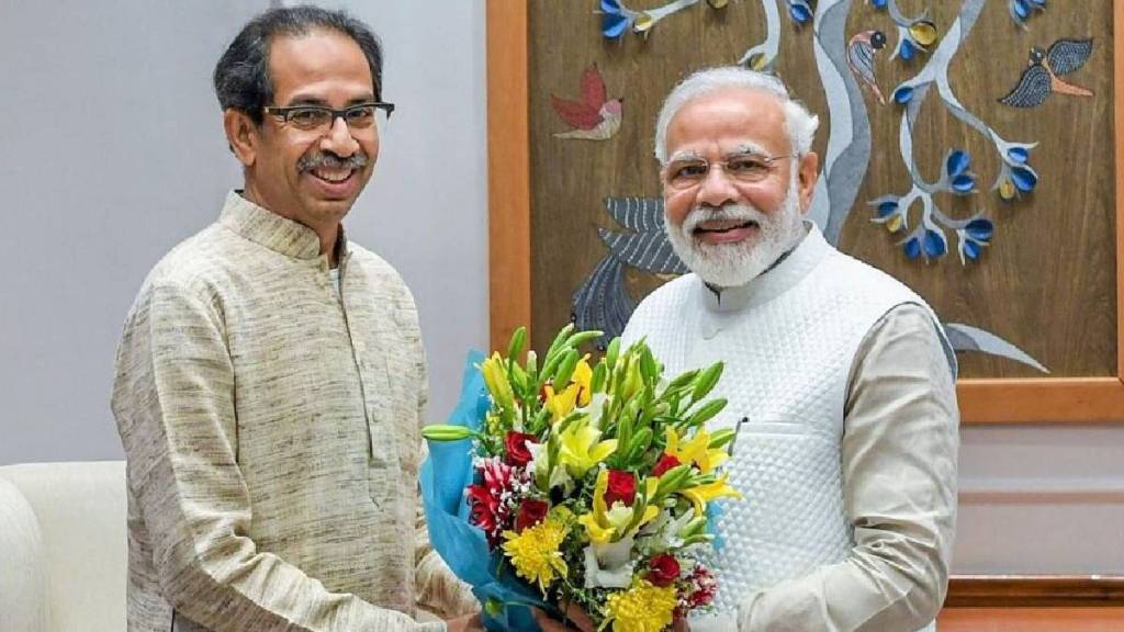 Uddhav Thackeray and Narendra Modi