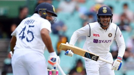 Rohit Sharma Shubman Gill Test Century