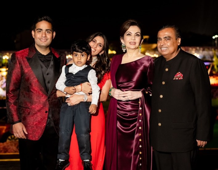 anant Ambani and radhika merchants pre wedding celebration 2nd day first look of radhika anant nita mukesh ambani see photo 
