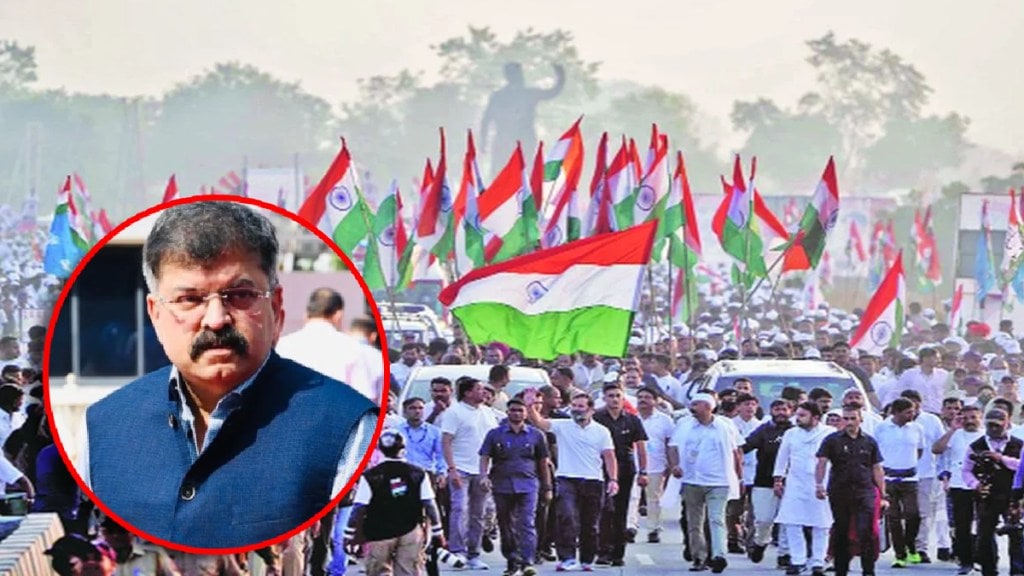 Rahul Gandhi Bharat Jodo Yatra will pass through Jitendra Awad Kalwa Mumbra area Rahul Gandhi Bharat Jodo Yatra will pass through Jitendra Awad Kalwa Mumbra area