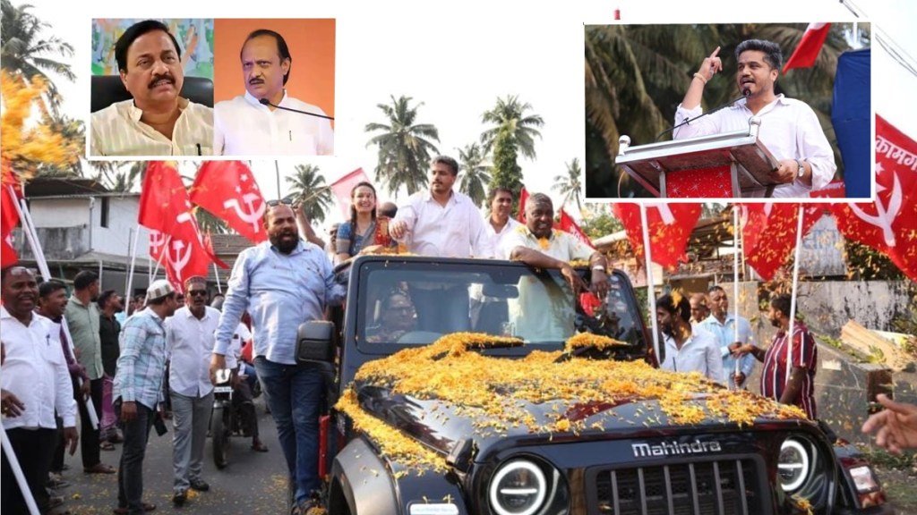 rohit pawar ajit pawar marathi news, rohit pawar sunil tatkare marathi news