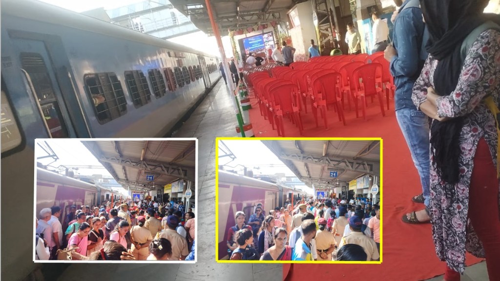 passenger safety ignored palghar railway station passenger safety ignored palghar railway station