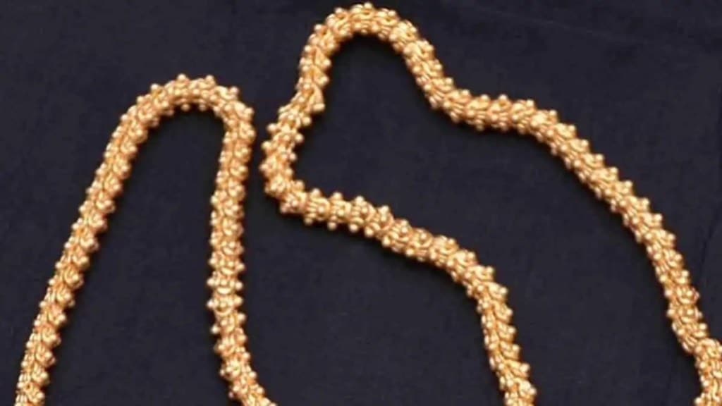 panvel bank manager gold chain stolen marathi news, panvel crime news