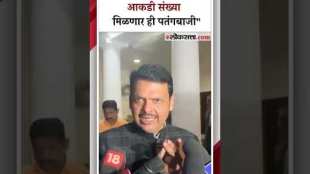 Deputy Chief Minister Devendra Fadnaviss reaction to the grand alliances seat sharing discussion