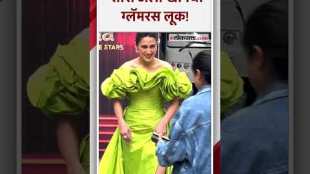 अभिनेत्री सारा अली खान एका टीव्ही सोहळ्यादरम्यान खास लूकमध्ये दिसून आली! | Sara Ali Khan