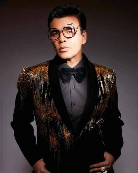 Karan Johar pinkvilla award tiger glasses look photos viral 