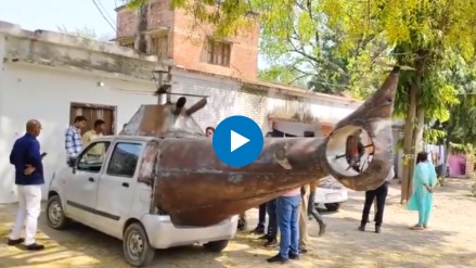 UP Brothers' Desi Jugaad Of Turning Maruti Wagon R Into Makeshift Helicopter Draws Police Action UP Brothers' Desi Jugaad Of Turning Maruti Wagon R Into Makeshift Helicopter Draws Police Action