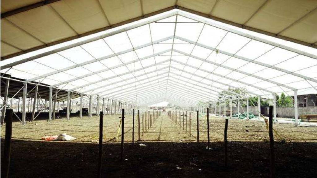 expensive mandap in pm modi rally in yavatmal