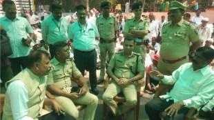nashik police commissioner marathi news, nashik cpi m protest marathi news