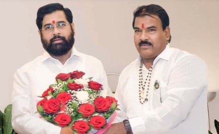cm eknath shinde close mla sanjay gaikwad video viral on social media