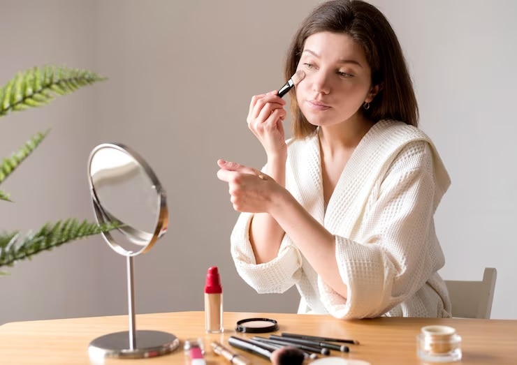 diy beauty tips makeup get spoiled due to sweat in summer then follow this tips 