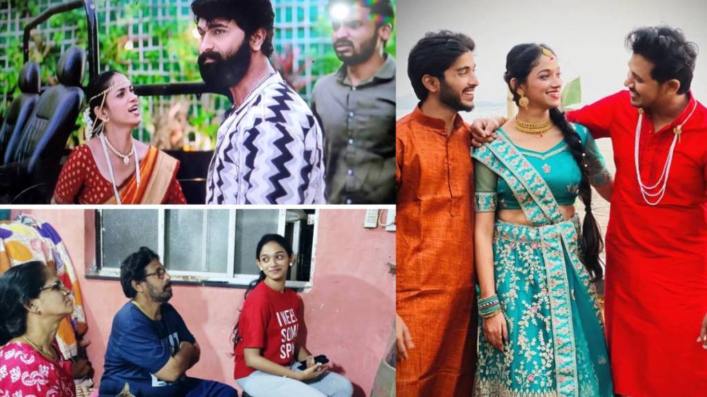 sanket korlekar sister uma debut on star pravah new serial sadhi mansa