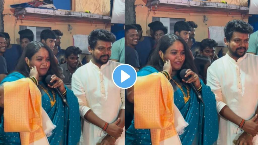 vanita kharat took special ukhana for husband