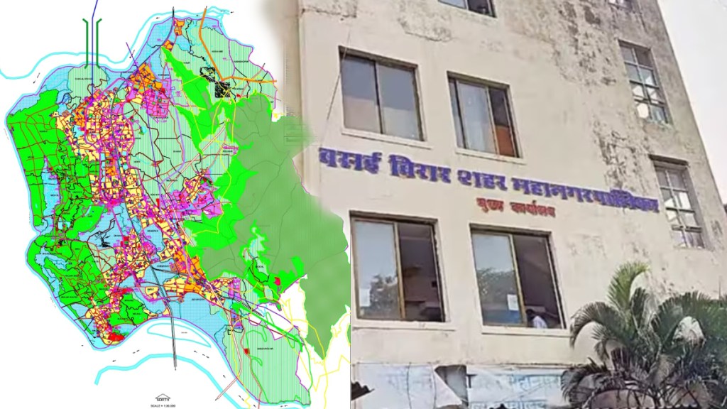 Vasai Virar, Municipal Corporation, development plan, next 20 years, 45 lakhs population, target,