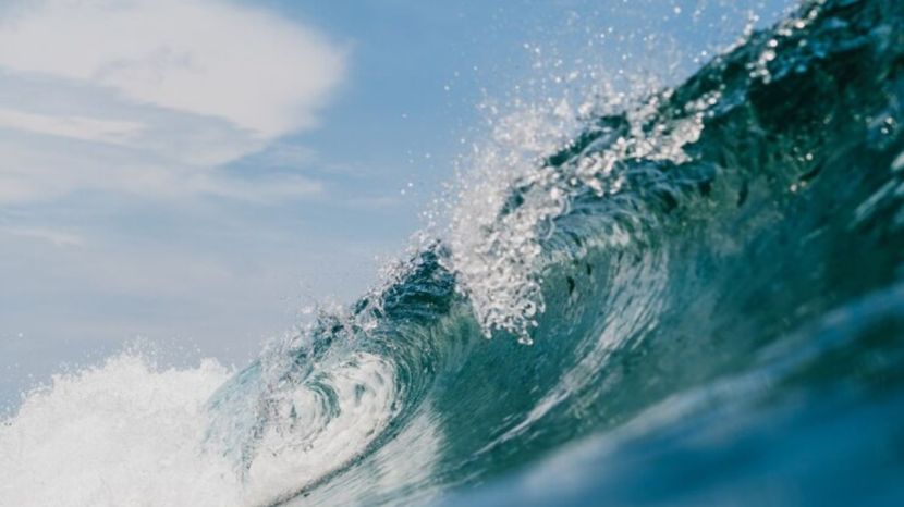 Why does the ocean waves formed in sea