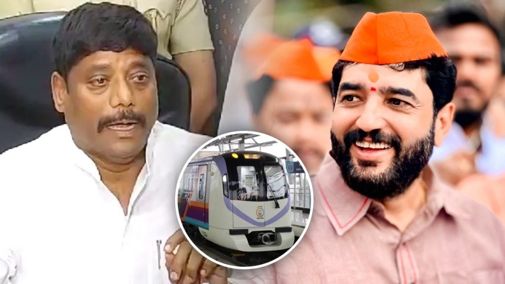 political fight, murlidhar Mohol, ravindra Dhangekar, pune Metro credit