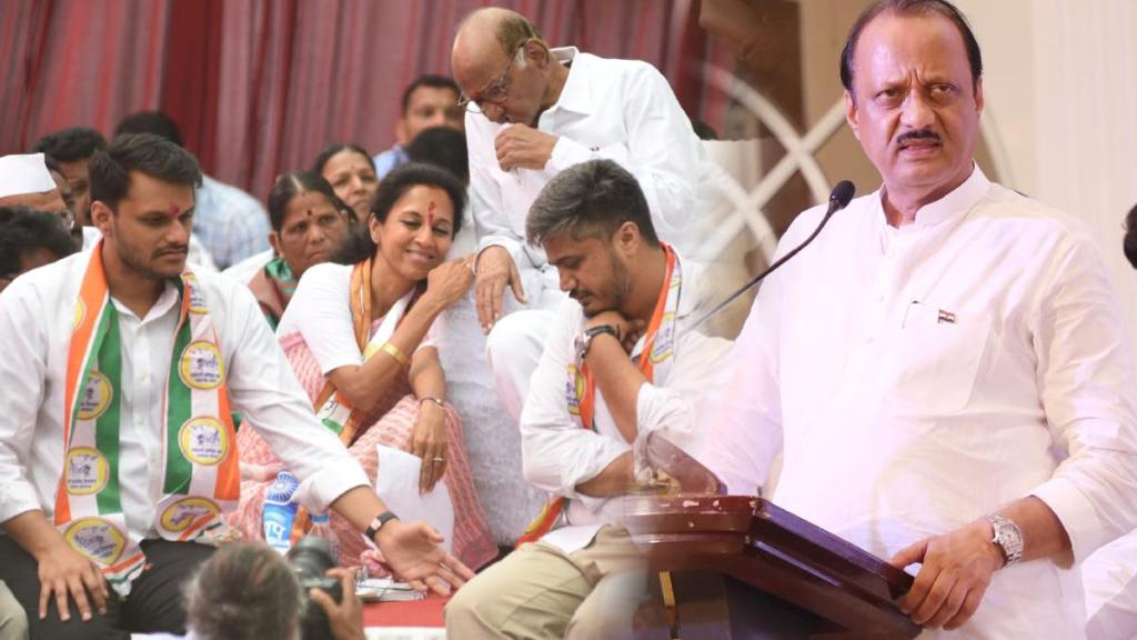 Ajit pawar on nephews