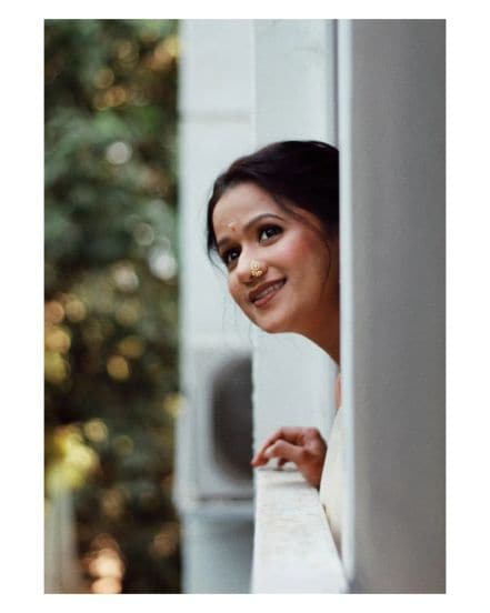 Ashwini Kasar South Indian Look
