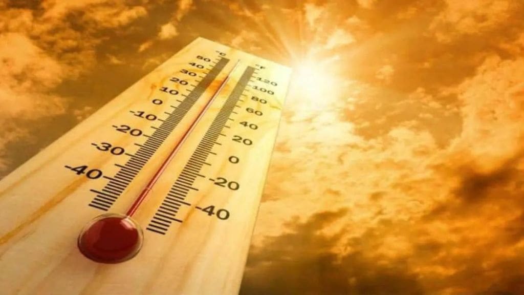 Although the temperature has dropped slightly in Solapur but heat wave continues