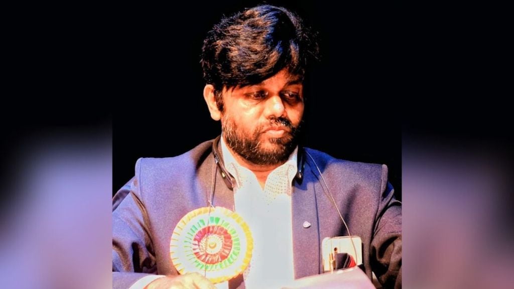 Journalist Limesh Kumar Jangam arrested for demanding ransom of five lakhs Journalist Limesh Kumar Jangam arrested for demanding ransom of five lakhs