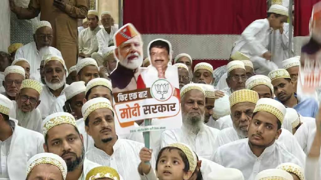Modi Modi Chant in Masjid
