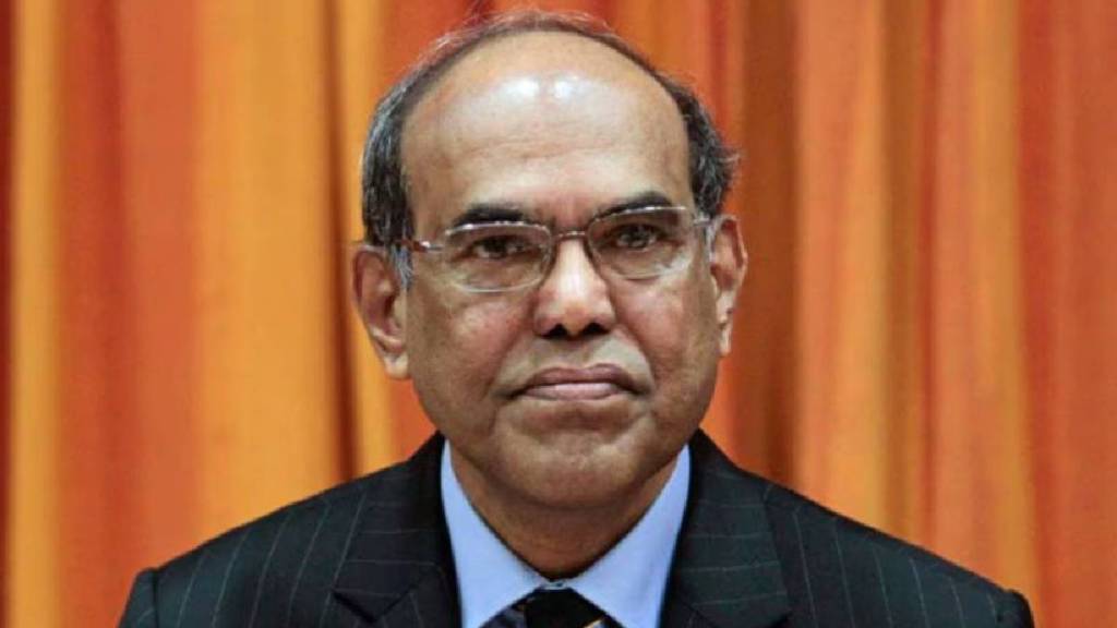 Former Governor D Subbarao